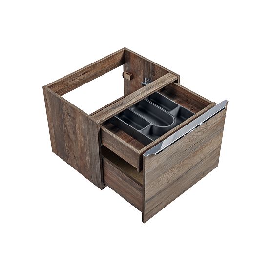 Mosdó alatti szekrény 60 cm 2 fiókkal