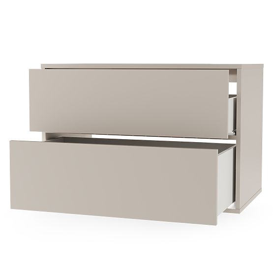 Mossy mosdó alatti szekrény, 80 cm, kasmír