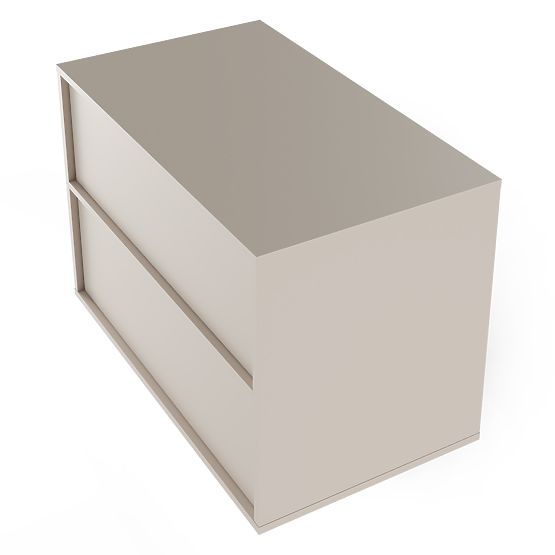 Mossy mosdó alatti szekrény, 80 cm, kasmír