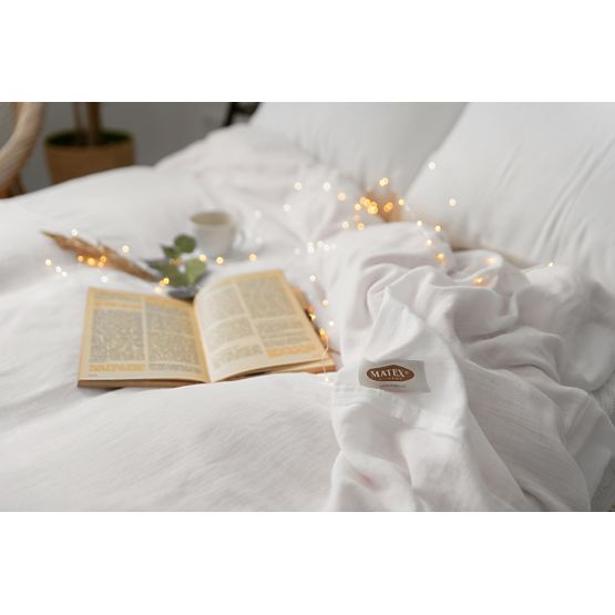 Muszlin lepedők 140x200 cm + 70x90 cm fehér