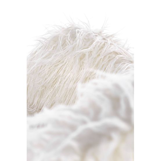 Műszőrme hintaszék AUSTIN - krém