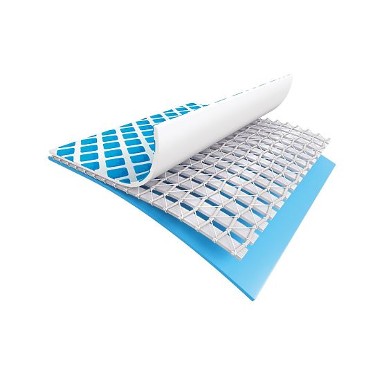 Nagy téglalap alakú kerti medence kerettel 2,6x1,6m