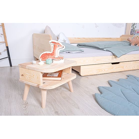 NELL éjjeliszekrény - lakkozott