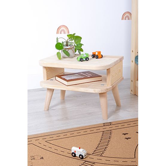 NELL éjjeliszekrény - natúr