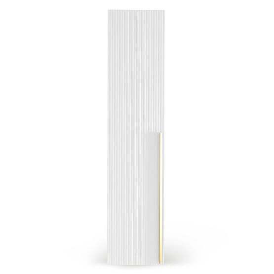 Neroli szekrényajtó, 45,6 cm, egyszerű hornyok, fehér