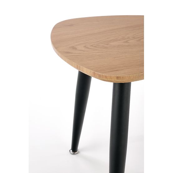 NICEA 2, 2 pad arany tölgy/fekete pad készlet