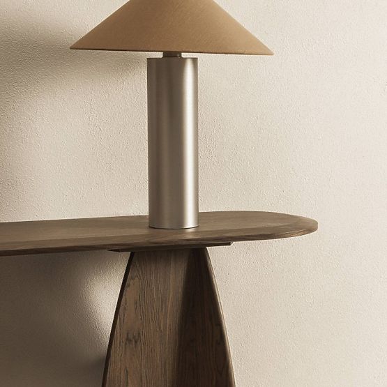 Noku konzolas/íróasztal 150 cm, sötét dió