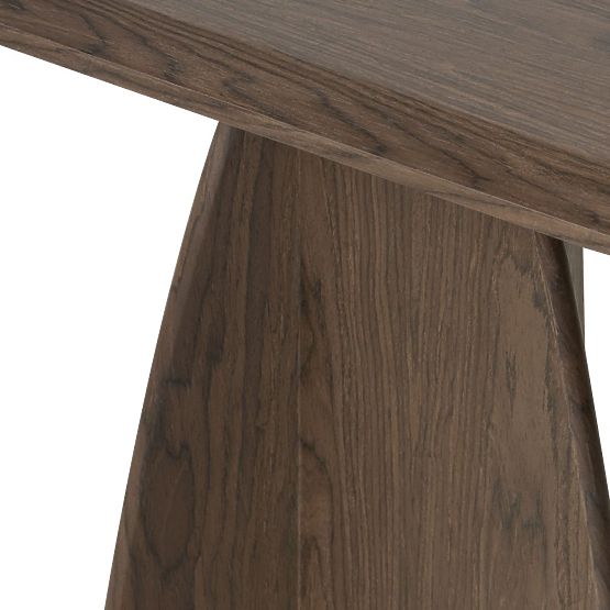 Noku konzolas/íróasztal 150 cm, sötét dió