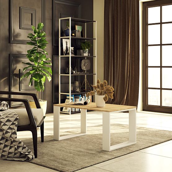 NOX KONFERENCIAASZTAL SONOMA TÖLGY / FEHÉR