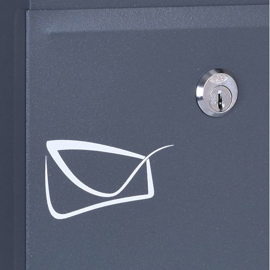 Odvin antracit levélszekrény