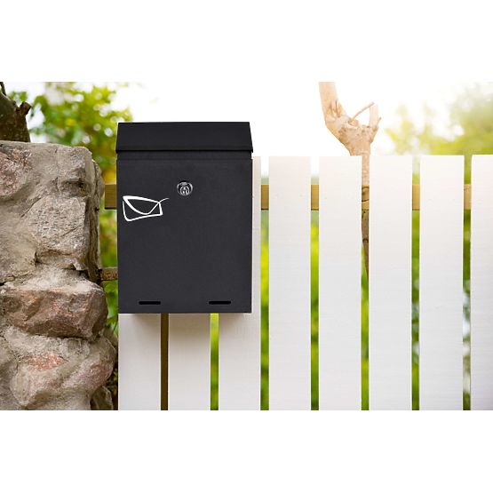 Odvin fekete levélszekrény