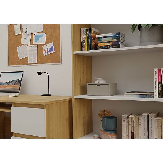 Onyx R80 Polc ARTISAN TÖLGY FEHÉR