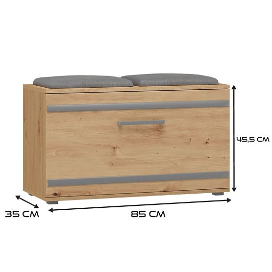 Opal cipőtartó OPAL ARTISAN TÖLGY