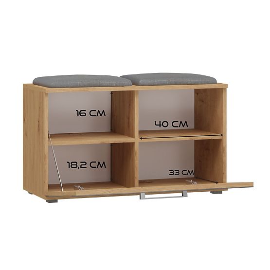 Opal cipőtartó OPAL ARTISAN TÖLGY