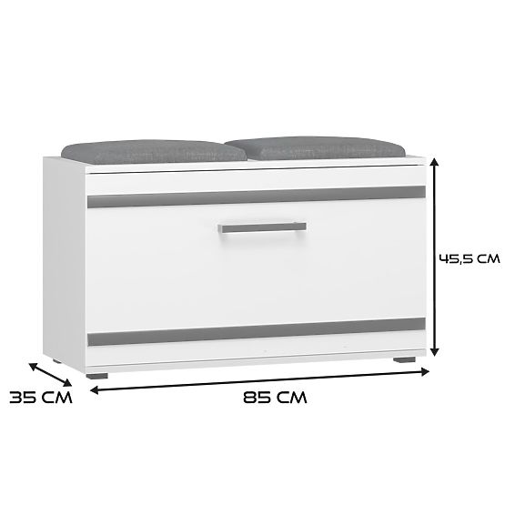 Opal cipőtartó OPAL FEHÉR