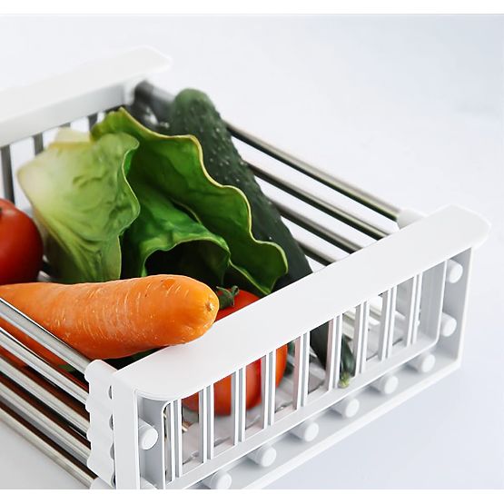 ORDOS fehér zöldségcsepegtető szárító mosogatóra
