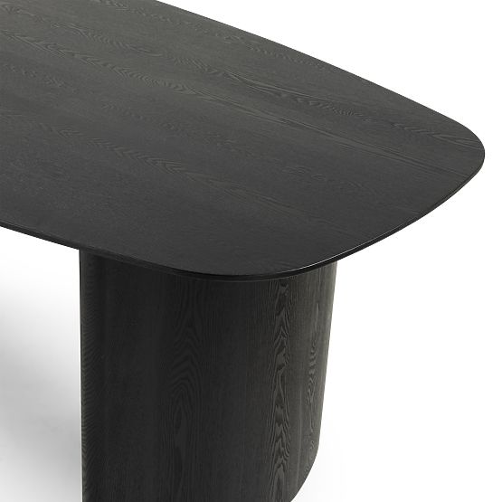 Oriento étkezőasztal 200 cm, ovális, kőris furnér