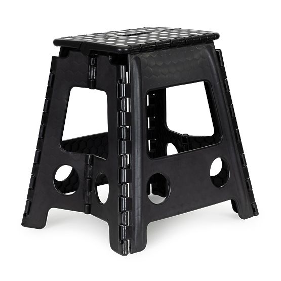 Összecsukható 1 lépcsős műanyag zsámoly 39 cm