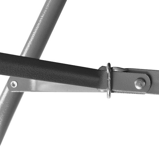 Összecsukható catering pad 180 cm fekete