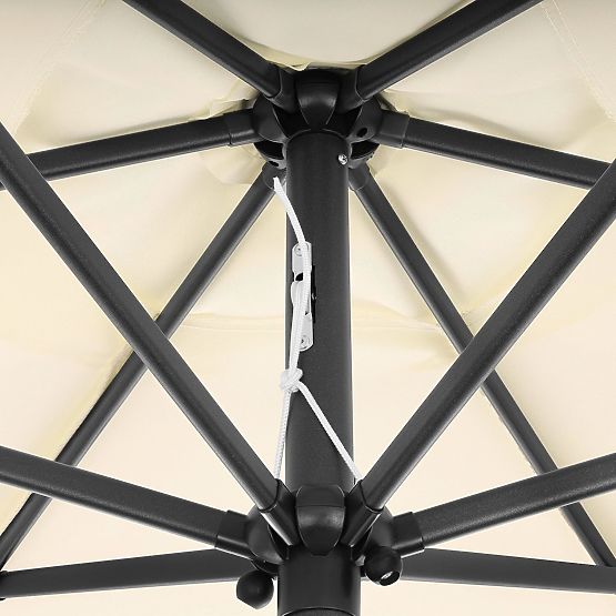 Összecsukható kerti erkély napernyő állítható 210 cm bézs