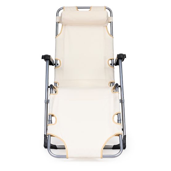 Összecsukható kerti strand szék nyugágy 2 az 1-ben