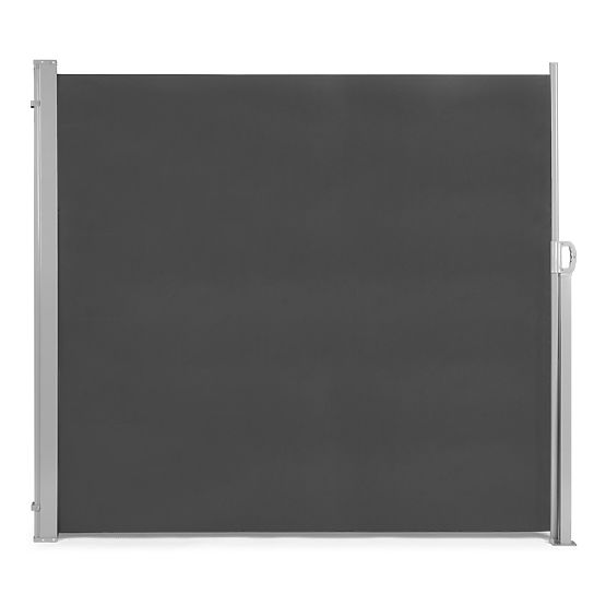 Összecsukható napellenző 300x180 cm oldalsó roló paraván kertbe teraszra antracit