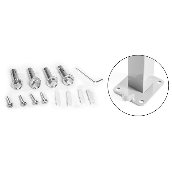 Összecsukható napellenző 300x180 cm oldalsó roló paraván kertbe teraszra antracit