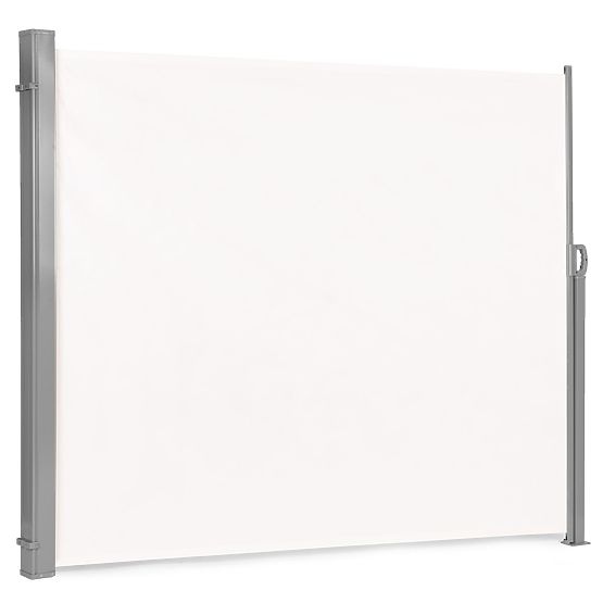 Összecsukható napellenző 300x200 cm oldalsó roló paraván kertbe teraszra bézs