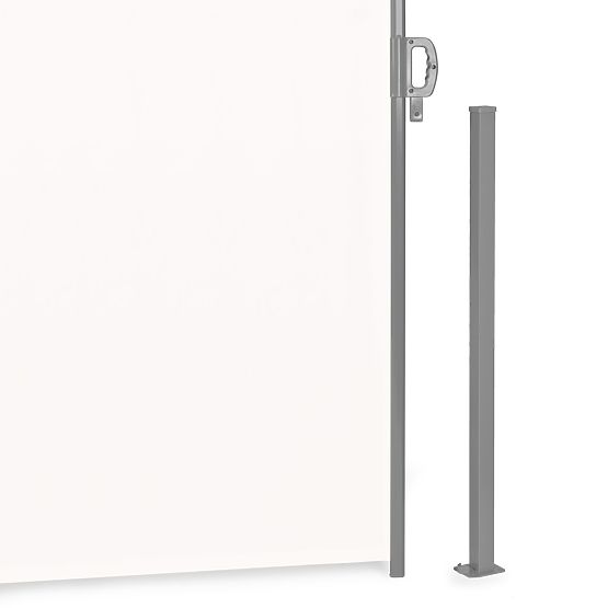 Összecsukható napellenző 300x200 cm oldalsó roló paraván kertbe teraszra bézs