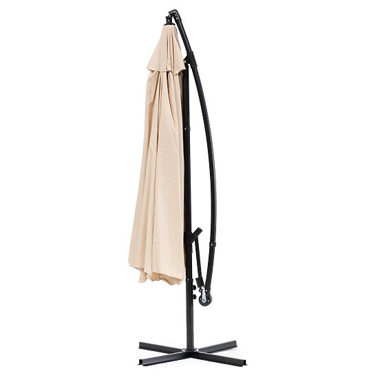 Összecsukható napernyő a teraszra - bézs