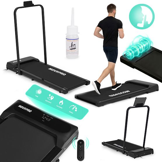 Otthoni futópad elektromos tartóval walking pad edzéshez asztal alá 10 km/h ModernHome