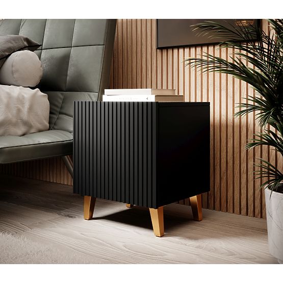 PAFOS ÉJJELISZEKRÉNYEK (2 db = 1 p) FEKETE MATT/ FEKETE MATT