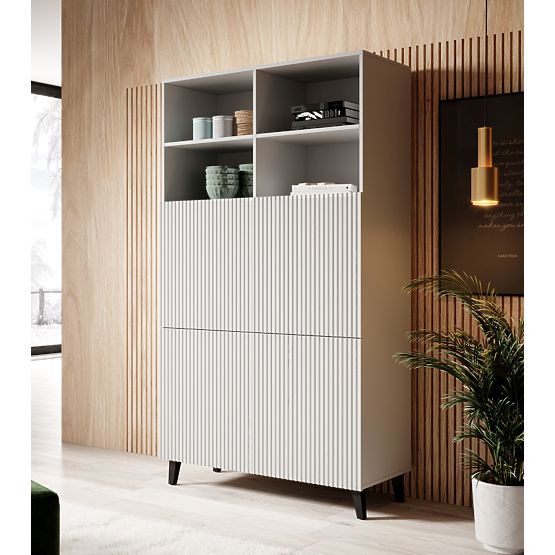 PAFOS POLC FEHÉR MATT/FEHÉR MATT