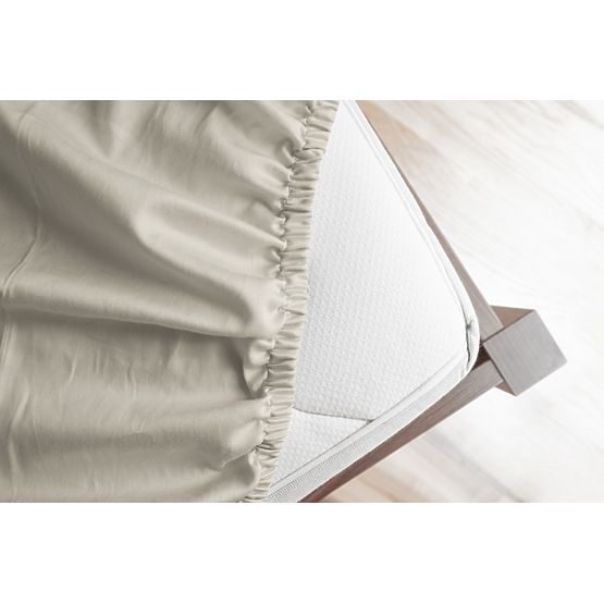 Pamut mikroplüss lepedő - natúr