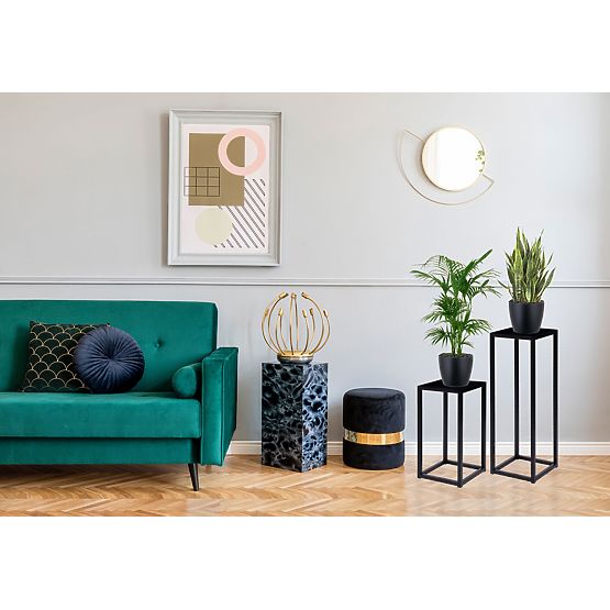 Piatto loft virágtartó 40 cm fekete