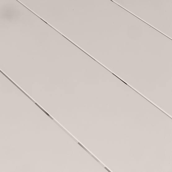 Piretto kerti asztal 126,5 cm, alumínium, kerek, világos bézs