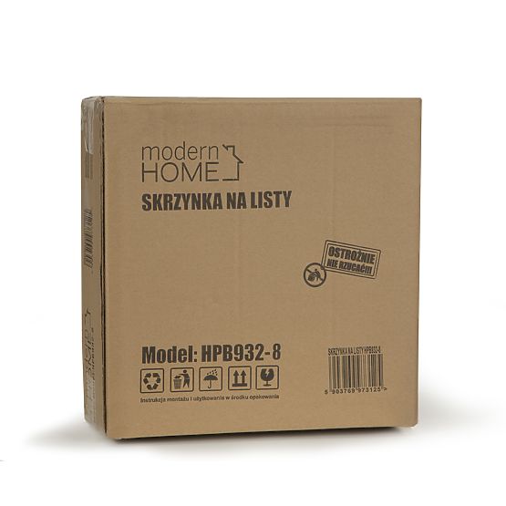 Postaláda levelek újságok horganyzott acél ModernHome