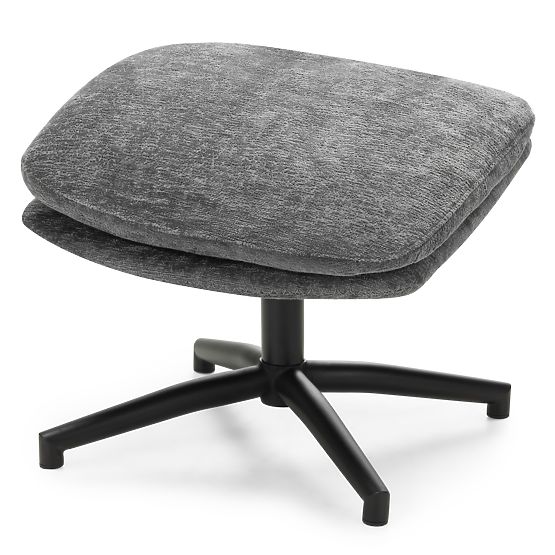 Prima szürke forgószék lábtartóval