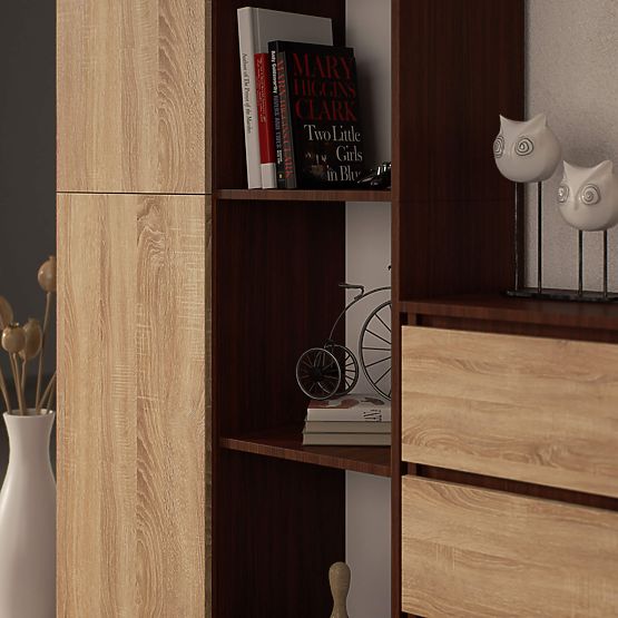 R80 1D 4P CLP WENGE / SONOMA POLC