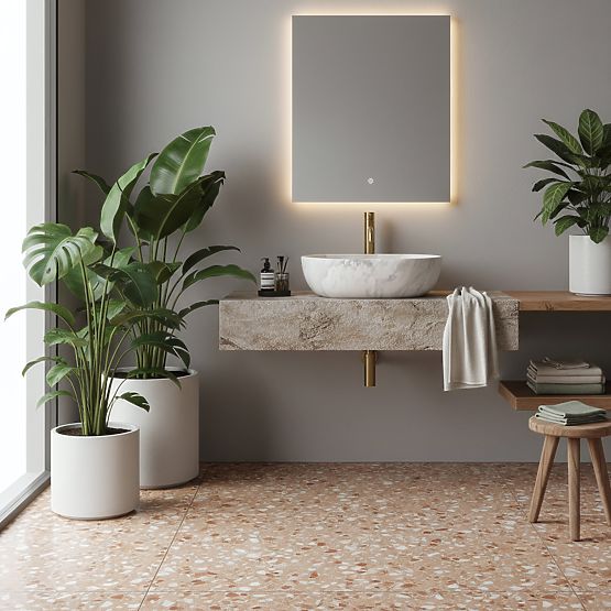 REA Amelia ASH MATT bútor mosdókagyló