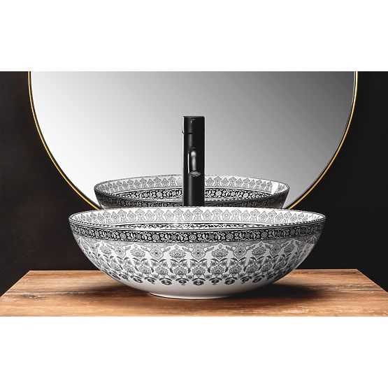 Rea Arte sötétszürke asztali mosdókagyló