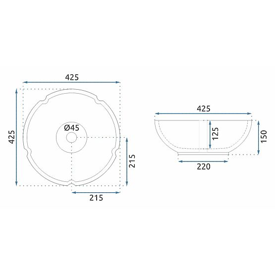Rea Asanti bútor mosdó
