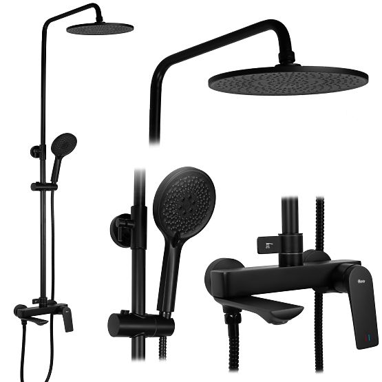 REA AVALON FEKETE Zuhanykészlet