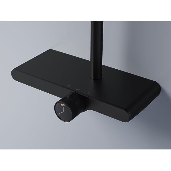 REA Bari Fekete Zuhanykészlet