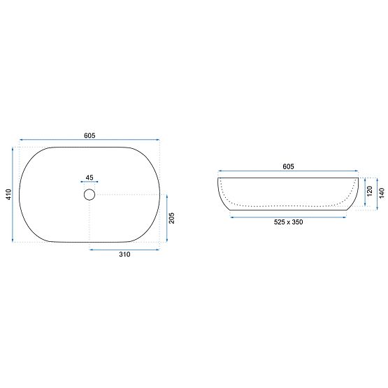 Rea Cleo 61 Fehér Bútor Mosdó