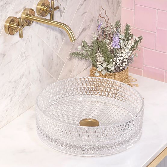 Rea Cristal Átlátszó 35 Bútor Mosdókagyló