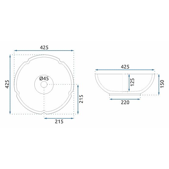 Rea Felicia bútor mosdó