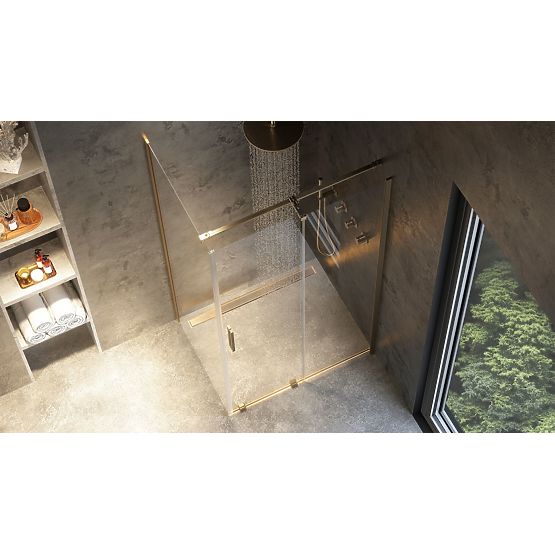 REA Montana Zuhanykabin Arany Kefe 120x80