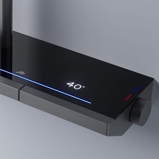 REA Pedro Titan termosztátos zuhanykészlet