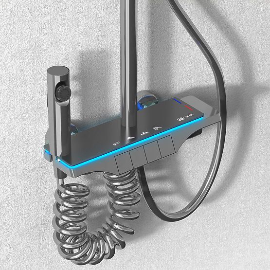 REA Savio LED kijelzős zuhanykészlet Titan